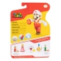 Preview: World of Nintendo Minifiguren Super Mario (Wave 41) "Fire Mario with Fireball Accessory" von Jakks